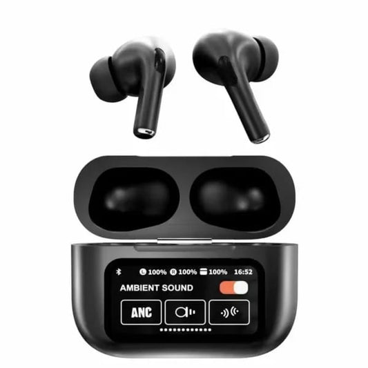 Smart Control Wireless Earbuds with Touchscreen Case